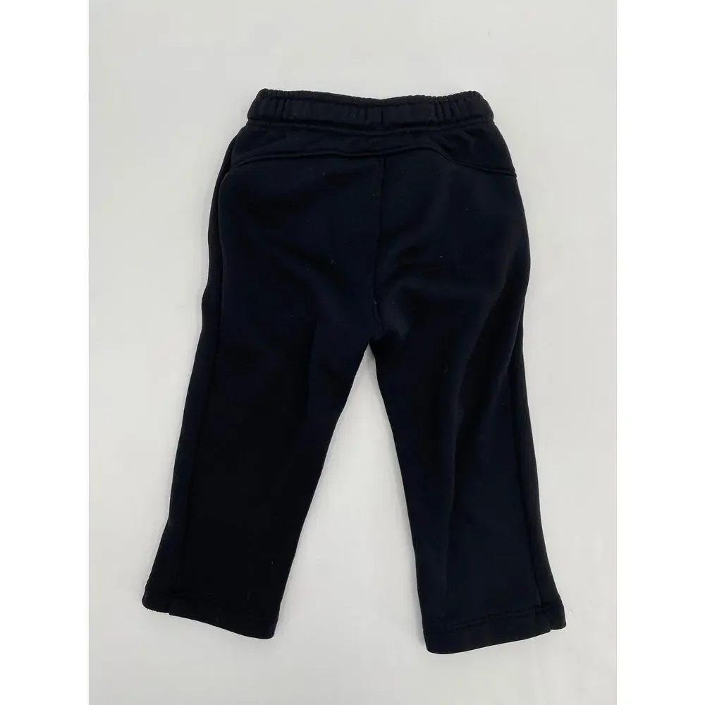 Old Navy Active Black Drawstring Waist Side Zip Pocket Pants 18-24M